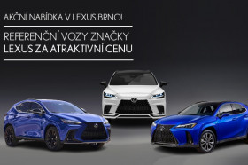 Referenční vozy značky Lexus za atraktivní cenu