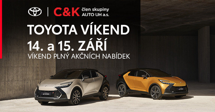 Toyota víkend 14. a 15. září