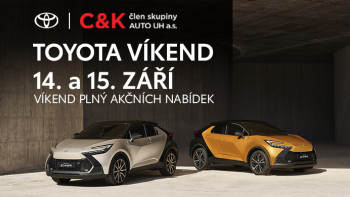 Toyota víkend 14. a 15. září