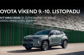 Toyota víkend 9. a 10. listopadu