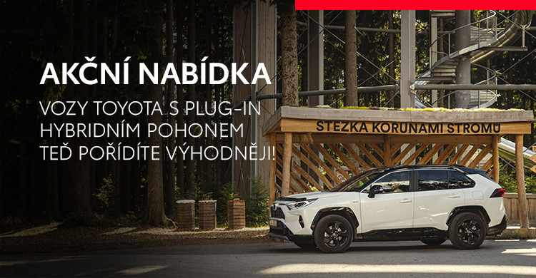 Vozy Toyota (nejen) s plug-in hybridním pohonem teď pořídíte výhodněji