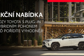 Vozy Toyota (nejen) s plug-in hybridním pohonem teď pořídíte výhodněji